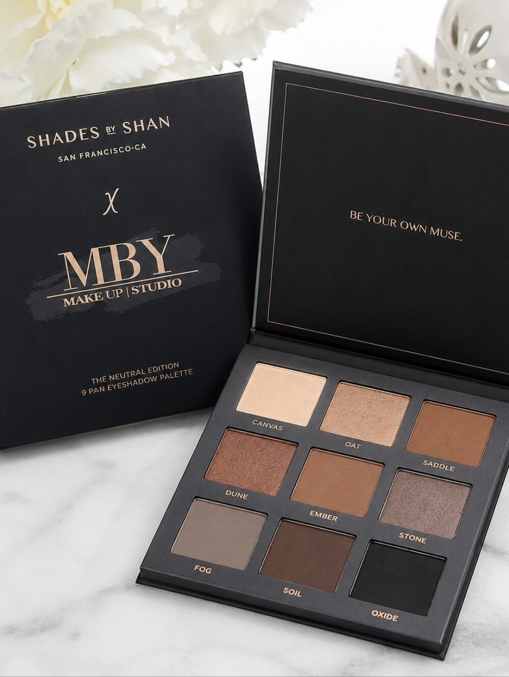 Shades by Shan x MBY Makeup Studio The Neutral Edition 9-Pan Eyeshadow Palette C